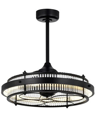 Home Accessories 28" Daciana 1-Light Indoor Ceiling Fan Chandelier