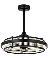 Home Accessories 28" Daciana 1-Light Indoor Ceiling Fan Chandelier