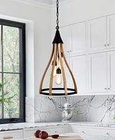 Home Accessories 15" Vissenta 3-Light Indoor Chandelier
