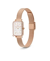 Daniel Wellington Women's Analog Rose Gold Tone Stainless-Steel Watch