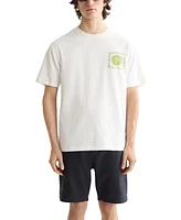 Scotch & Soda Men's Relaxed Fit Short Sleeve Crewneck Logo Graphic T-Shirt