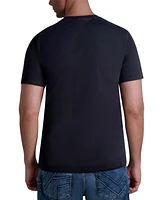 Karl Lagerfeld Paris Men's Short Sleeve Logo Crewneck T-Shirt