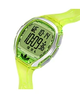 adidas Unisex Analog Green Resin Watch, 45mm
