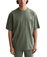 Scotch & Soda Men's Relaxed Fit Short Sleeve Crewneck Pocket T-Shirt