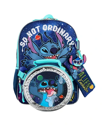 Disney Lilo & Stitch So Not Ordinary 5-Piece Backpack Set for school