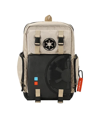 Star Wars Lightsaber-Themed White Built-Up Backpack