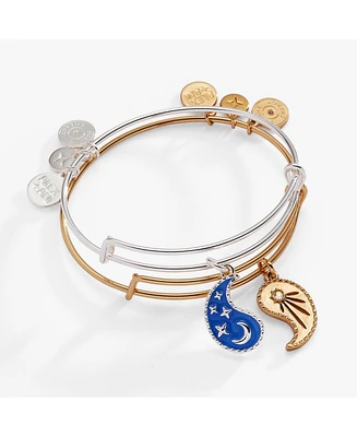 Yin Yang Celestial Bff Bangle Bracelet Set Of 2