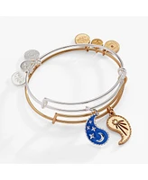 Yin Yang Celestial Bff Bangle Bracelet Set Of 2