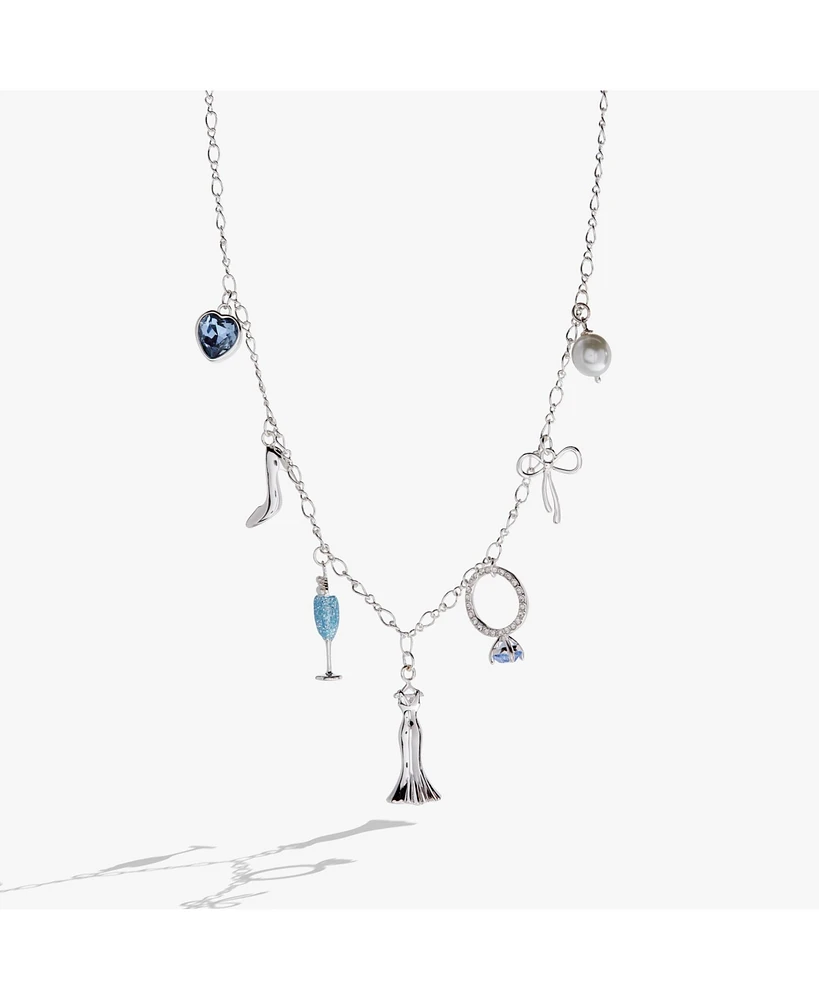 Bridal Multi Charm Necklace