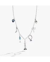 Bridal Multi Charm Necklace