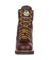 Georgia Boot Men's Waterproof Lace-To-Toe Work