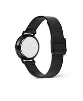 Daniel Wellington Women's Analog Black Stainless-Steel Watch, 28mm