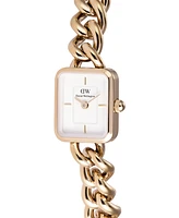 Daniel Wellington Women's Analog Rose Gold Tone Stainless-Steel Watch, 16mm