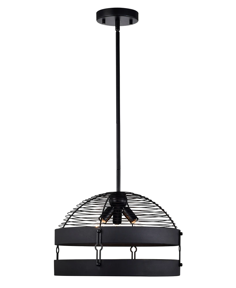 Home Accessories 17" Ivana 3-Light Indoor Chandelier