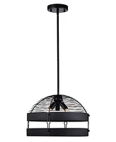Home Accessories 17" Ivana 3-Light Indoor Chandelier