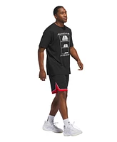 adidas Men's Ball at Sunrise Graphic Basketball T-Shirt