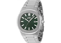 Invicta Men's 48323 Speedway Quartz 3 Hand Green Dial Watch