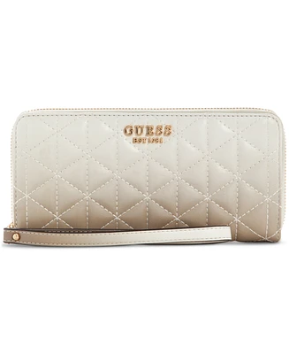 Guess Kori Large Zip Around Wristlet