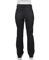 Rewash Juniors' High-Rise Loose Bootcut Jeans