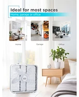 Black+Decker Box Fan with 3 Speed Settings, 20” Box Fan with Carrying Handle, Rotary Knob and Recessed Cord Storage, Portable Fan and Cooling F