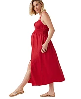 Ingrid + Isabel Maternity Ingrid + Isabel Amalfi Midi Dress Red M
