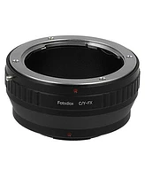 Fotodiox Lens Mount Adapter for Contax/Yashica (Cy) Slr Lens to Fujifilm Fuji X-Series Mirrorless Camera Body