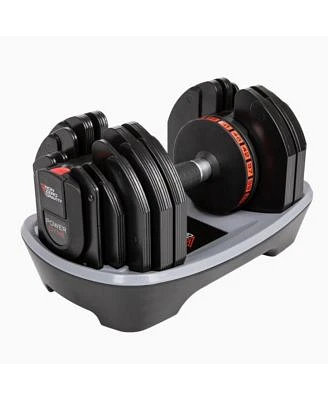 Nonzero Gravity Powerdyne Adjustable Dumbbell Weights Coal 55lb Single
