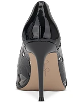 Jessica Simpson Women's Erinia Cutout Floral Pumps