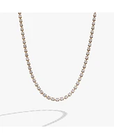 Crystal Tennis Chain Adjustable Necklace