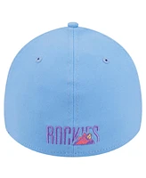 New Era Men's Light Blue Colorado Rockies 2025 City Connect 39THIRTY Flex Hat