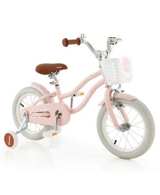 12 Kids Bike For Boys Girls Aged 3 8 Years With Training Wheels