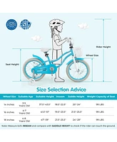 16 Inch Kids Bike with Dual Brakes and Adjustable Seat