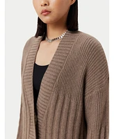 Gobi Cashmere Women's Button-Up Relaxed Fit Cardigan