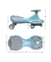 Wiggle Car Ride-on Toy with Flashing Wheels