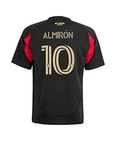 Adidas Big Boys and Girls Miguel Almiron Black Atlanta United Fc 2025 The Connector Replica Player Jersey
