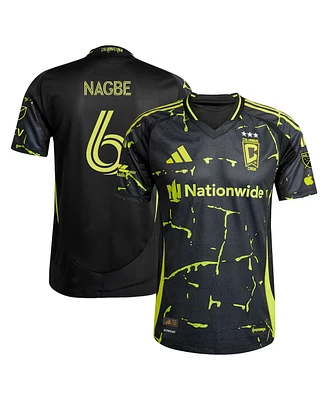 Adidas Men's Darlington Nagbe Black Columbus Crew 2025 The Goosebumps Kit Authentic Player Jersey