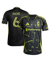 Adidas Men's Darlington Nagbe Black Columbus Crew 2025 The Goosebumps Kit Authentic Player Jersey