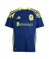 Adidas Big Boys and Girls Jacob Shaffelburg Navy Nashville Sc 2025 The Heart of Kit Replica Player Jersey