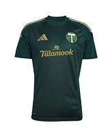 Adidas Men's Diego Chara Green Portland Timbers 2025 Forever Gold Replica Player Jersey
