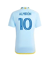 Adidas Men's Miguel Almiron Light Blue Atlanta United Fc 2024 The Resurgens Kit Replica Player Jersey