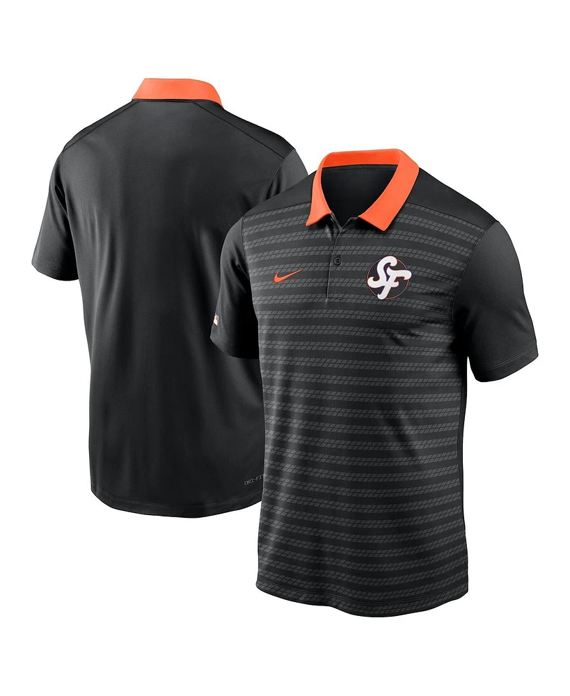Nike Men's Black San Francisco Giants 2025 City Connect Authentic Collection Victory Performance Polo Shirt
