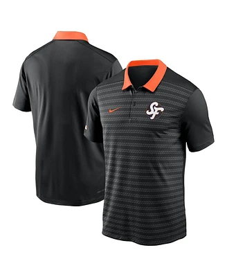 Nike Men's Black San Francisco Giants 2025 City Connect Authentic Collection Victory Performance Polo Shirt