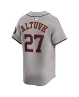 Nike Men's Jose Altuve Gray Houston Astros Road Limited Player Jersey