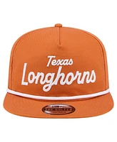 New Era Men's Texas Orange Texas Longhorns Adventure Team Text Golfer Snapback Hat