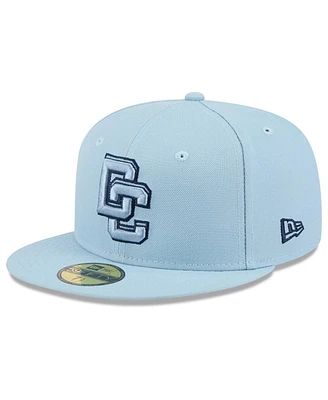 New Era Men's Light Blue Washington Nationals 2025 City Connect Fan Pack 59FIFTY Fitted Hat