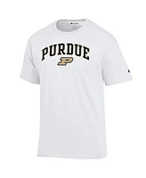 Champion Men's White Purdue Boilermakers Arch Over Logo T-Shirt