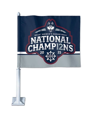 Wincraft UConn Huskies 2025 Ncaa Women's Basketball National Champions 11.75" x 14" Two-Sided Car Flag