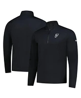 Nike Men's Black Wm Phoenix Open Victory Half-Zip Performance Pullover Sweatshirt