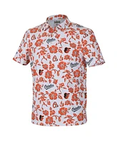 Reyn Spooner Men's White Baltimore Orioles Pua Performance Polo Shirt