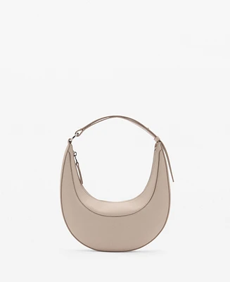 Mango Women's Oval Shoulder Bag